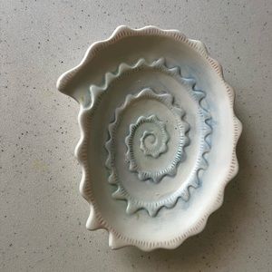 Vintage hand painted soap dish